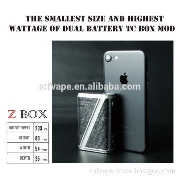 Rofvape Warlock The best box mod warlock 233 Real Leather box mod